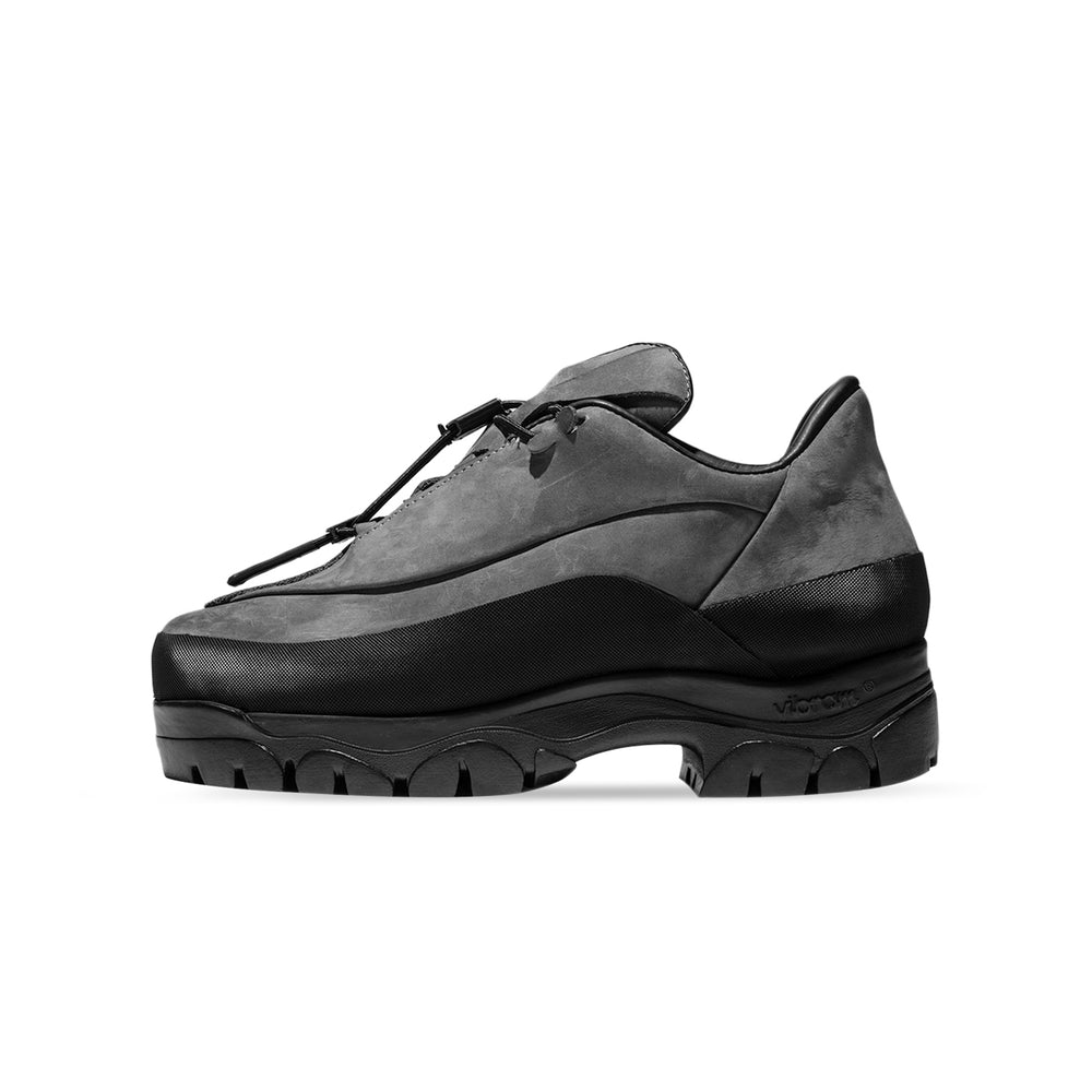 Low Top Boot in Charcoal Grey