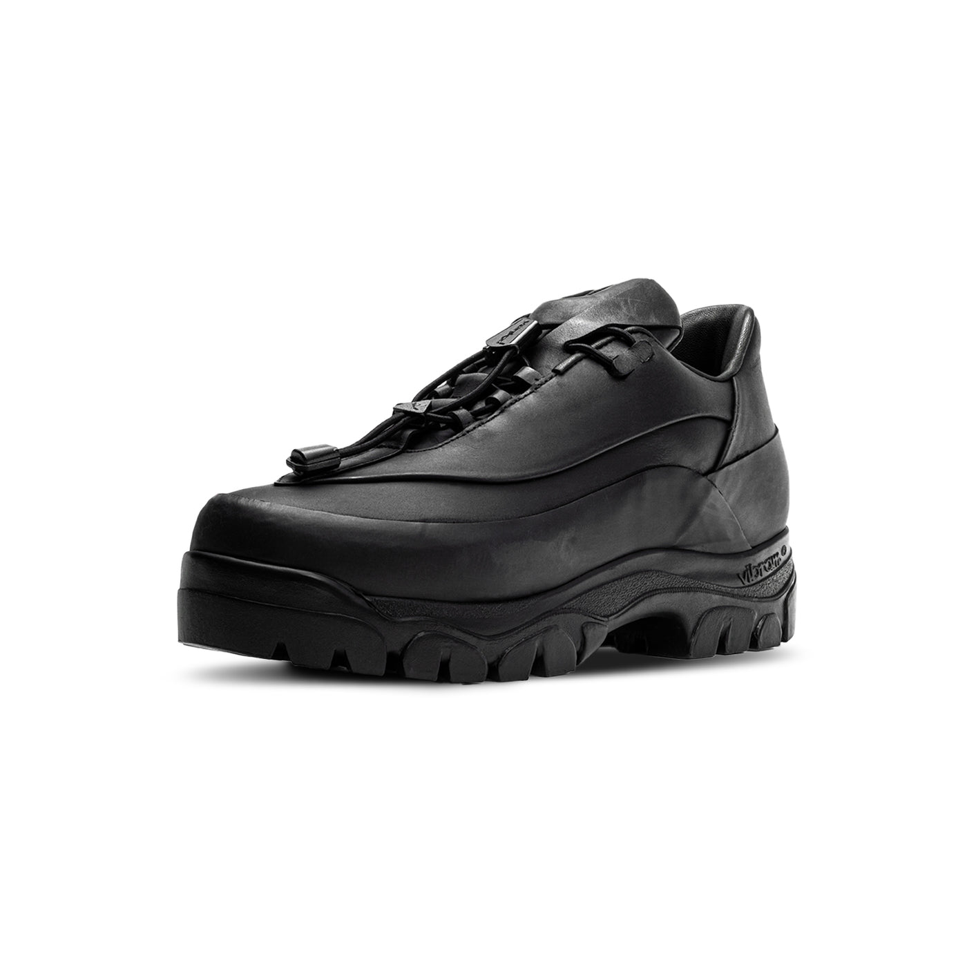 Akme Low Top Boot in Black, premium crazy horse leather, AW26 pre-order