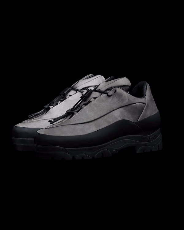 RND: LOW-TOP BOOT IN CHARCOAL GREY